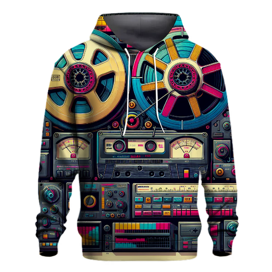 Retro Tape Deck Fusion Hoodie