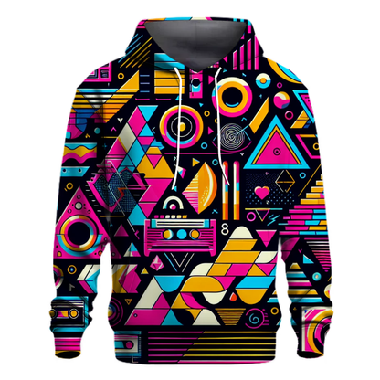 Funky 80s Retro Vibes Hoodie