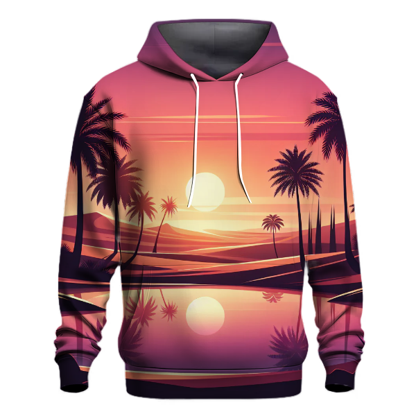 Sunset Oasis Dream Hoodie