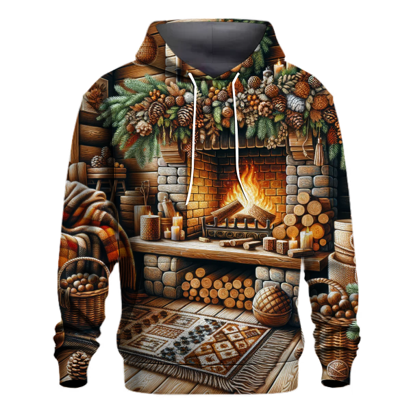 Rustic Cabin Christmas Hoodie