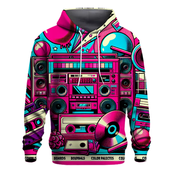 Bubblegum Pop Art Hoodie