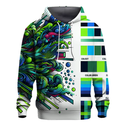 Graffiti Groove Flow Hoodie