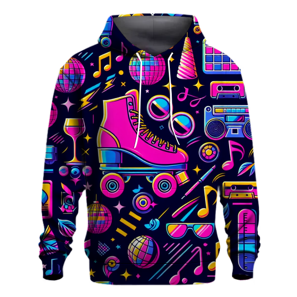 Colorful Roller Skates Hoodie Hoodies Fashion