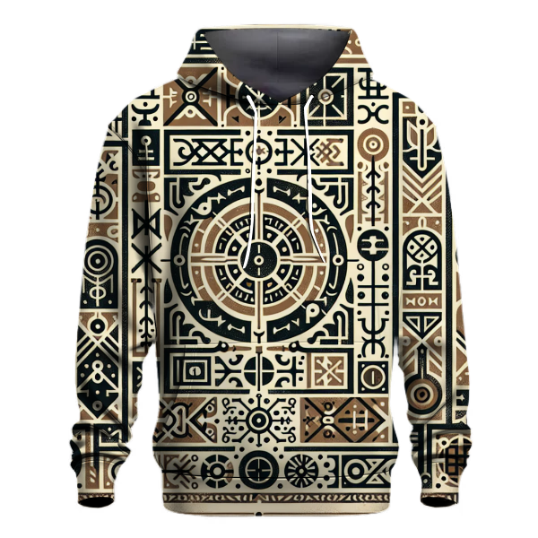 Mystical Ancient Symbols Hoodie