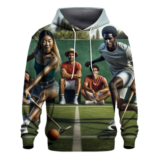 Tennis Polo - England Hoodie