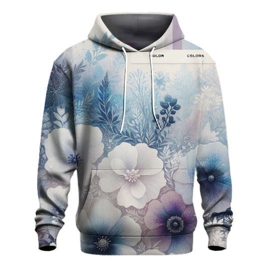 Frosted Bloom Tie-Dye Hoodie