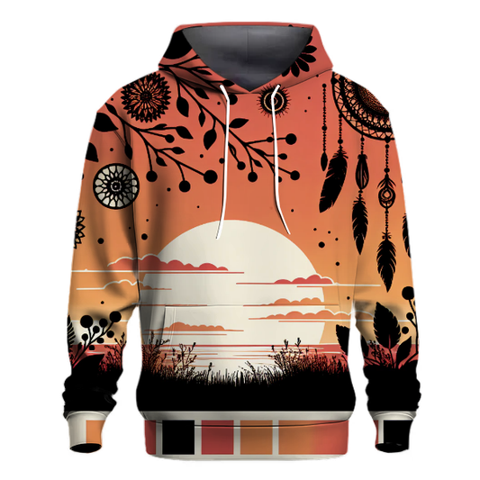 Bohemian Sunset Serenade Hoodie