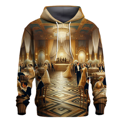 Art Deco Christmas Ball Hoodie