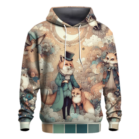 Whimsical Wonderland Characters Hoodie