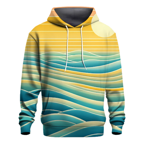 Sunkissed Ombre Waves Hoodie