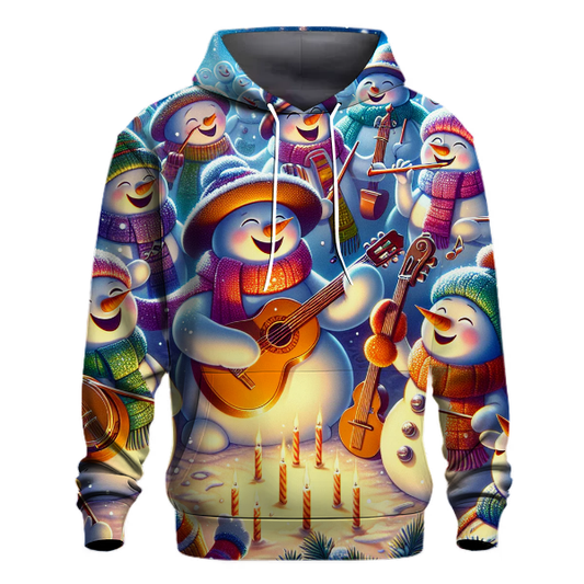 Joyful Snowman Symphony Hoodie