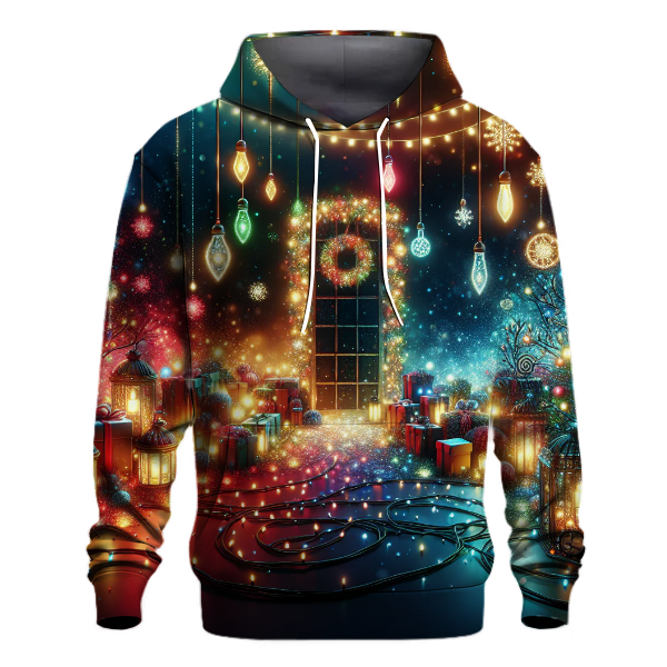 Christmas Lights on a String Hoodie