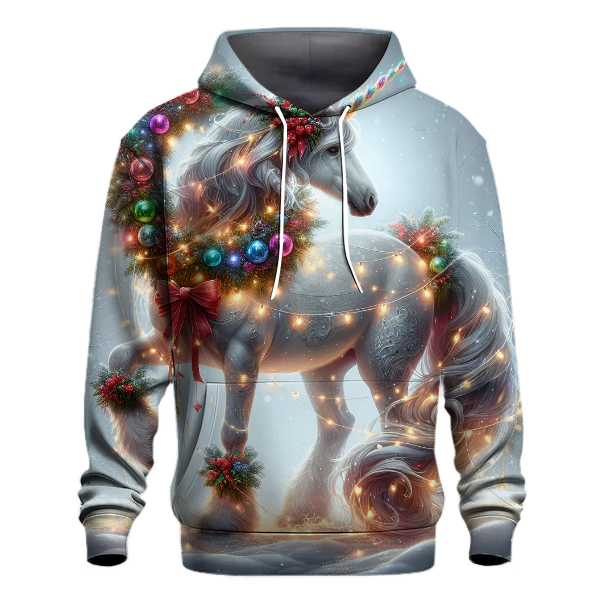 Holiday Unicorn Magic Hoodie