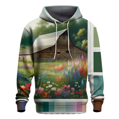 Rustic Barn Charm Hoodie