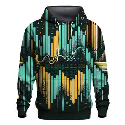 Waveform Journey Hoodie Graphic Hoodies