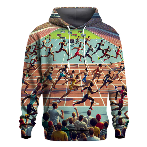 Track and Field Thrill Hoodie