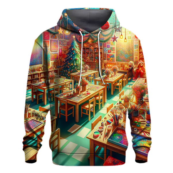 Artistic Christmas Showcase Hoodie