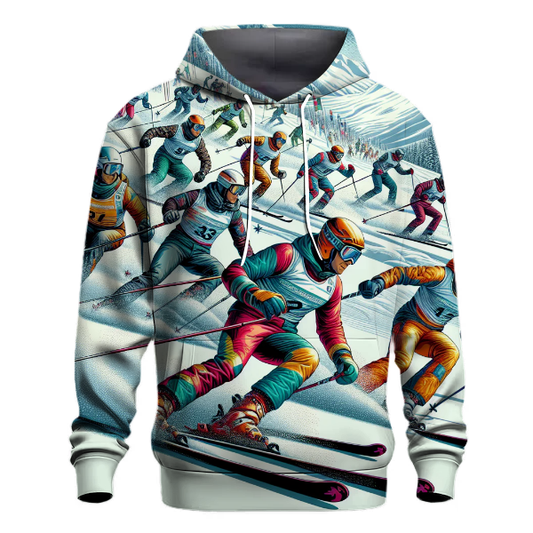 Skiing Downhill Adventure Hoodie Hoodies Fashion