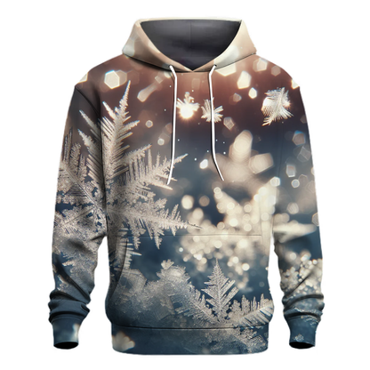 Elegant Ice Crystal Hoodie