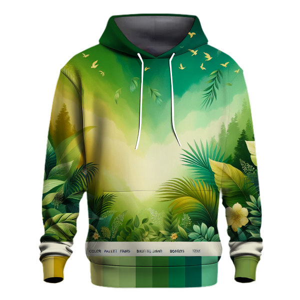 Tropical Rainforest Gradient Hoodie