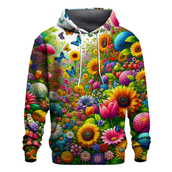 Charming Garden Whimsy Hoodie