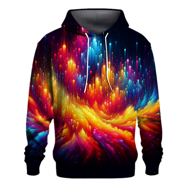 Festival Lights Gradient Hoodie