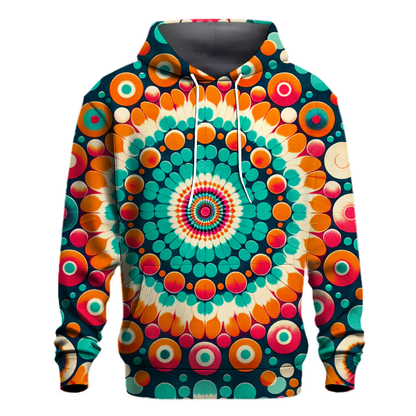 Retro Tie-dye Vibes Hoodie