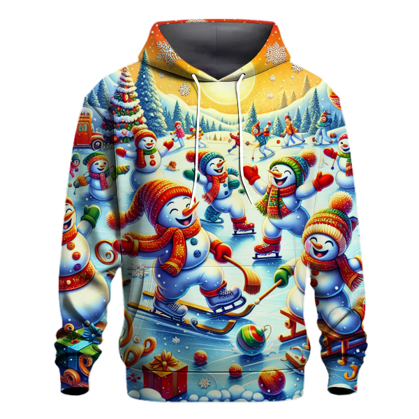 Frosty Fun Winter Games Hoodie