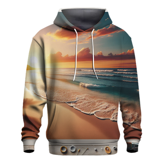 Serene Beach Escape Hoodie