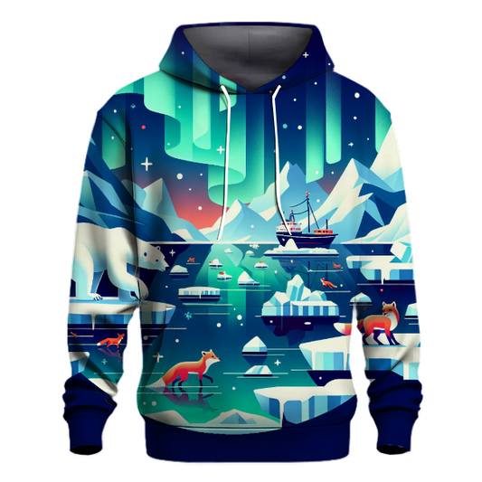 Arctic Holiday Adventure Hoodie