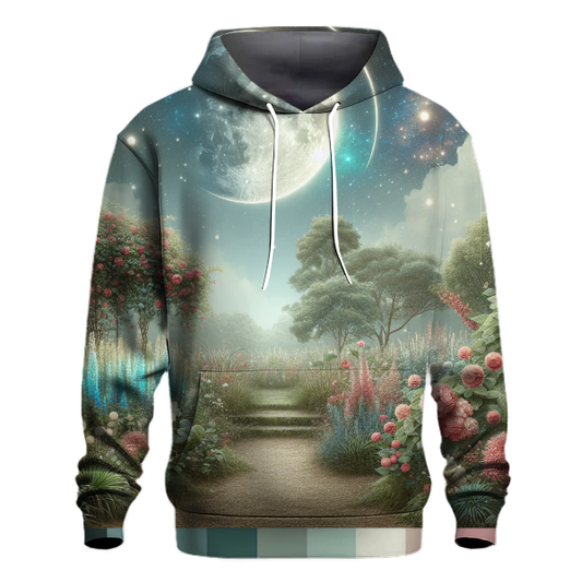 Enchanted Moonlit Garden Hoodie