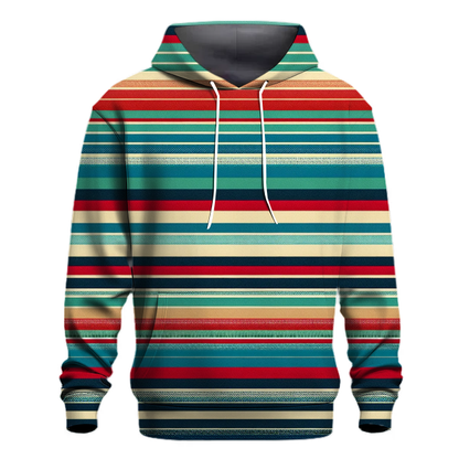 Bold Striped Vibes Hoodie