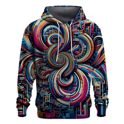 Digital Oasis Design Hoodie Custom Hoodies