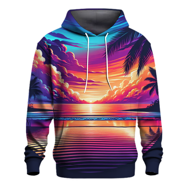 Coastal Sunset Retreat Hoodie