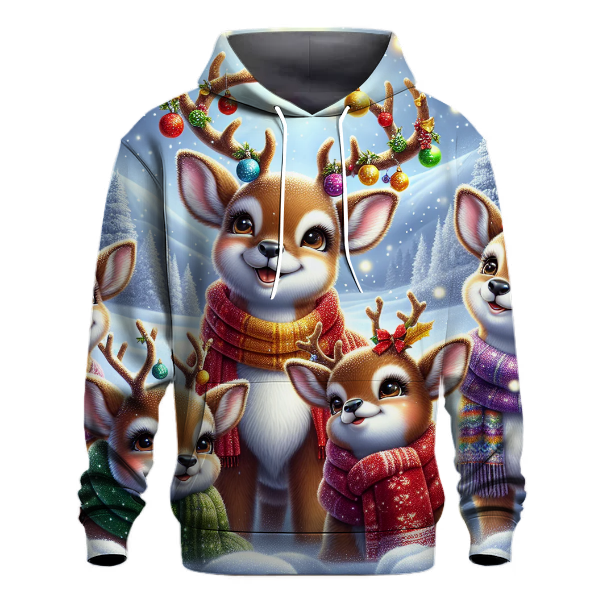 Cuddly Reindeer Rendezvous Hoodie