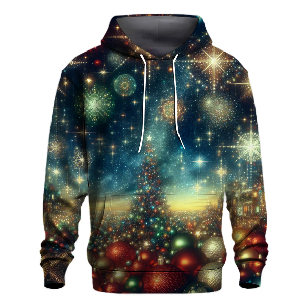 Sparkling Christmas Wishes Hoodie