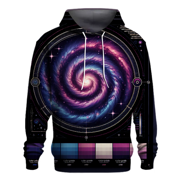 Funky Spiral Galaxy Hoodie