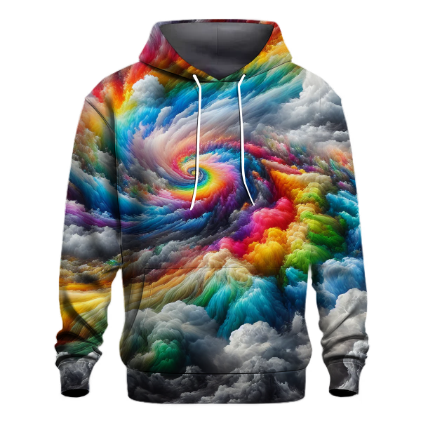 Rainbow Storm Cloud Hoodie