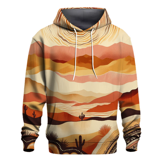 Desert Sunrise Tie-Dye Hoodie