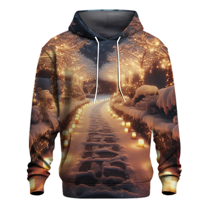 Christmas Candlelit Path Hoodie