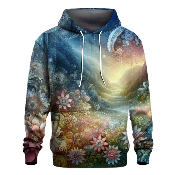 Enchanted Floral Fantasy Hoodie