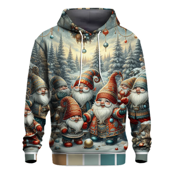 Gnome's Yuletide Gathering Hoodie