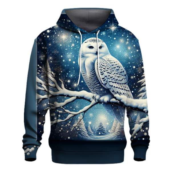 Snowy Owl Nights Hoodie