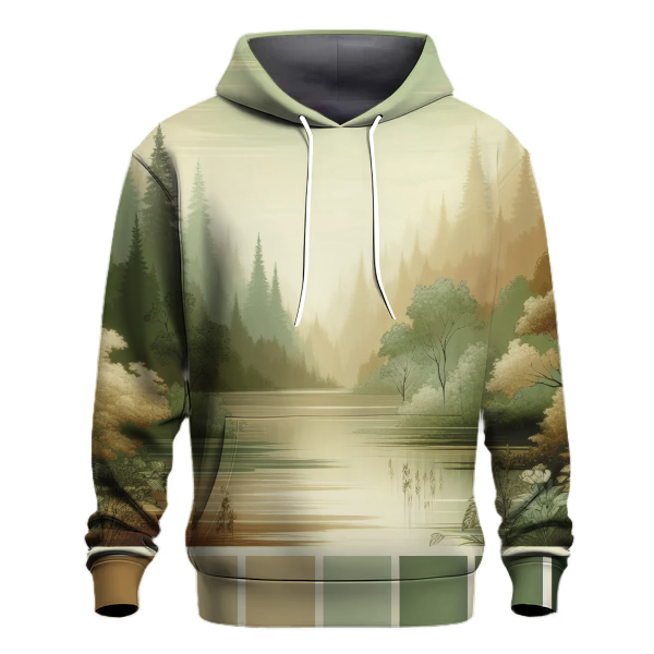 Charming Forest Pathway Hoodie