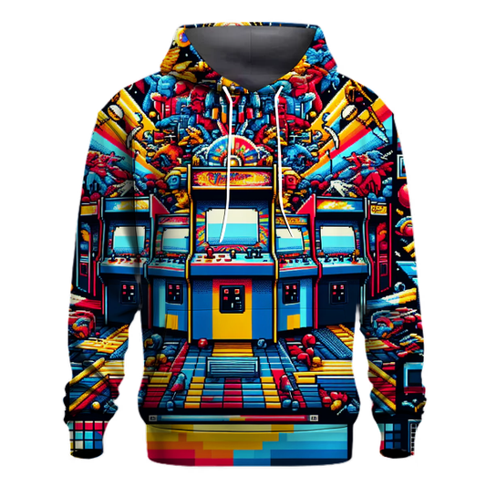 Vintage Arcade Blast Hoodie