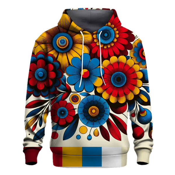 Flower Power Groove Hoodie