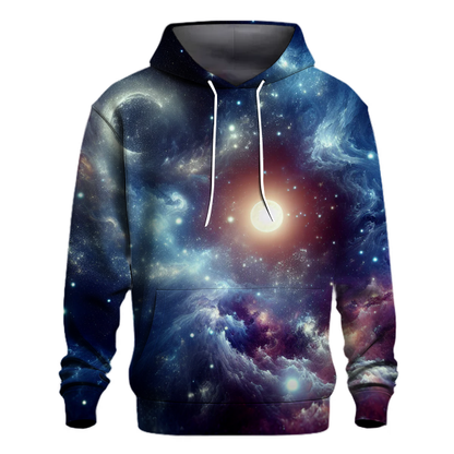 Whimsical Celestial Journey Hoodie