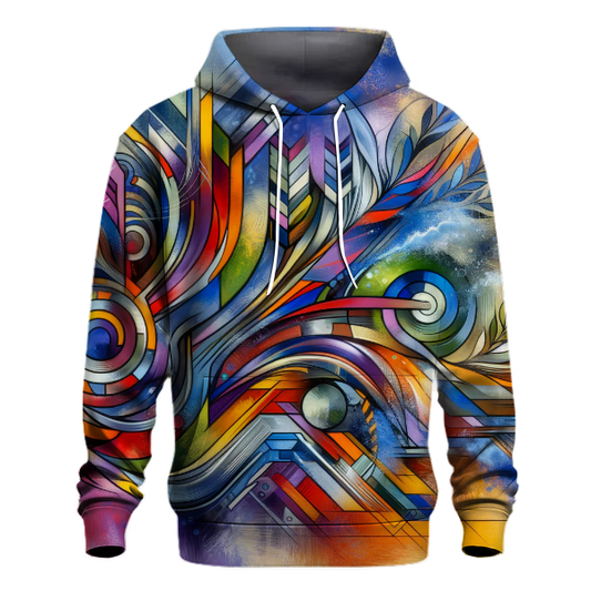 Retro Graffiti Explosion Hoodie