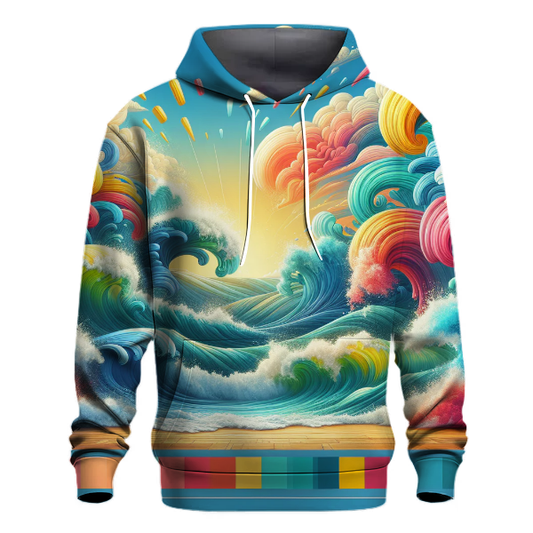 Artsy Waves Hoodie