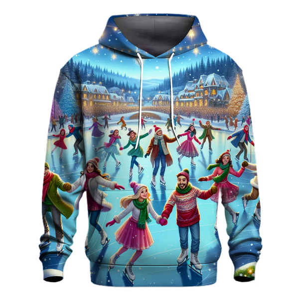 Magical Holiday Skating Hoodie